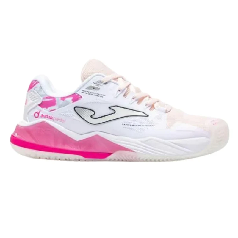 Joma Spin 2026 White Pink Dames