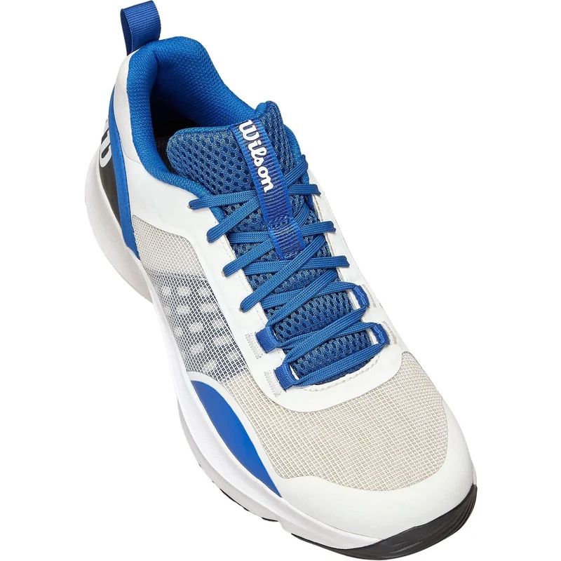 Wilson Hurakn Pro V2 White/Deja Vu Blue Heren