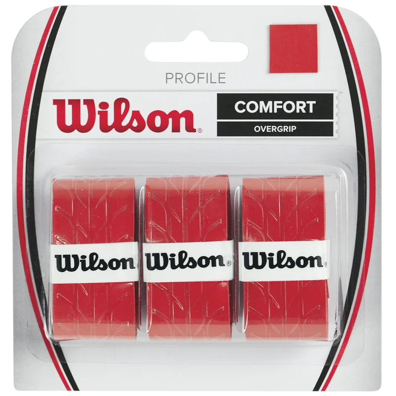 Profile Overgrip 3er Pack-Rot