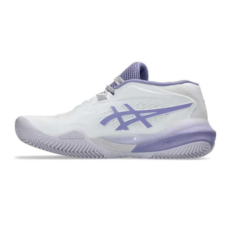 Gel-Resolution X Sandplatzschuh Damen - weiß, flieder