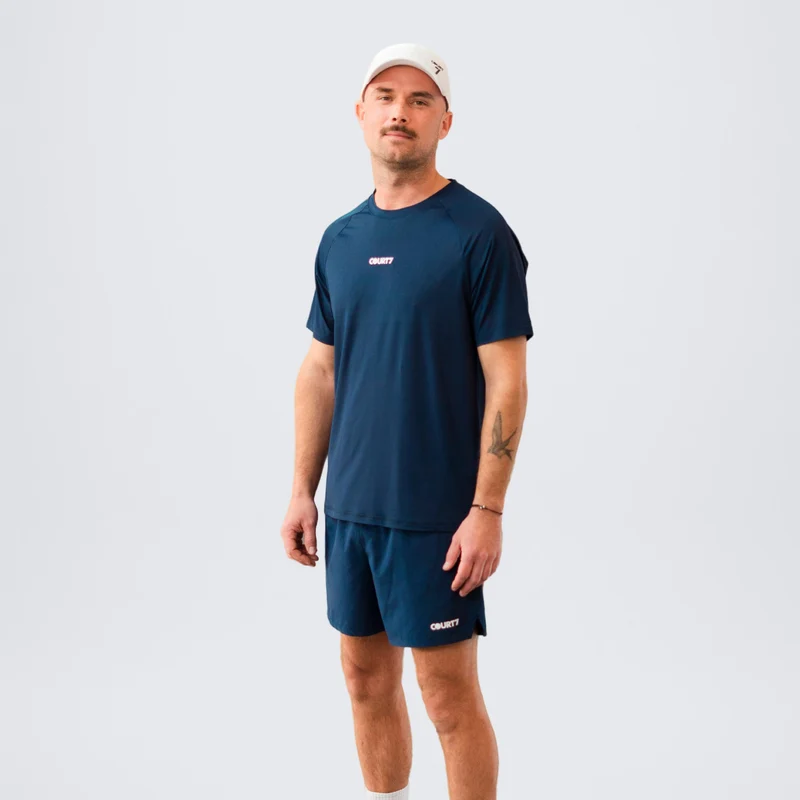 Performance T-Shirt Herren - blau