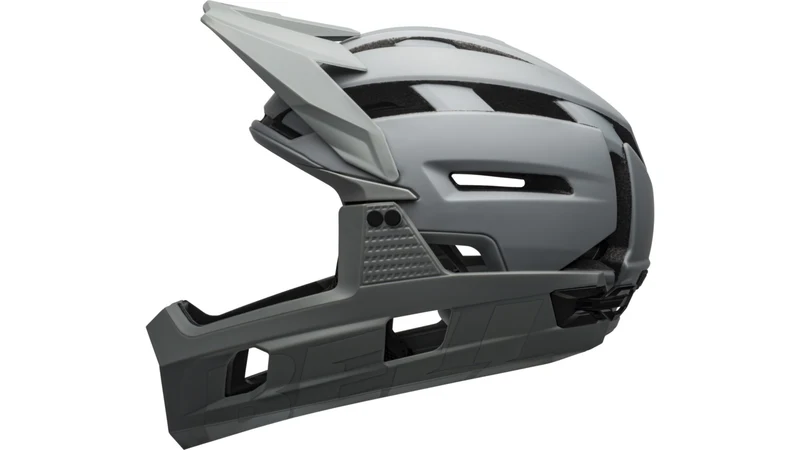 Bell SUPER AIR R SPHERICAL Fahrradhelm mat/gl grays Unisex