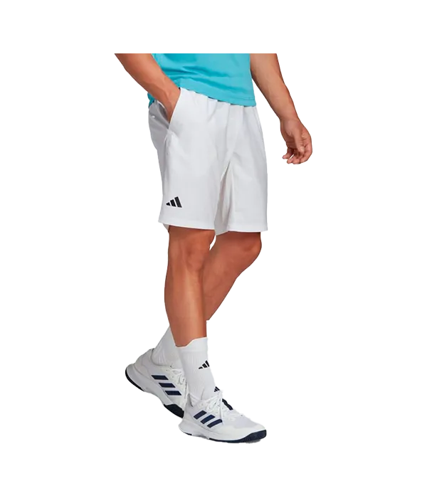 Pantalón Corto Adidas Club 3 STR Blanco