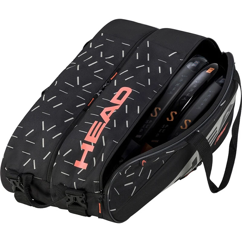 Head Racketbag Team L Black/Silver