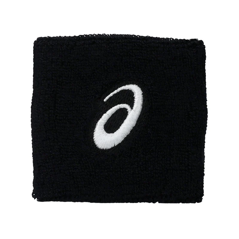 Muñequeras ASICS Wrist Band Pair Negro
