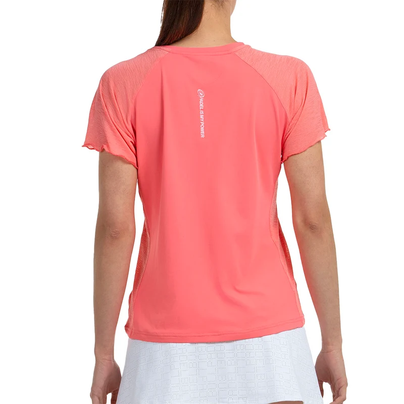BULLPADEL DEDALE Rosa Mujer (Camiseta)
