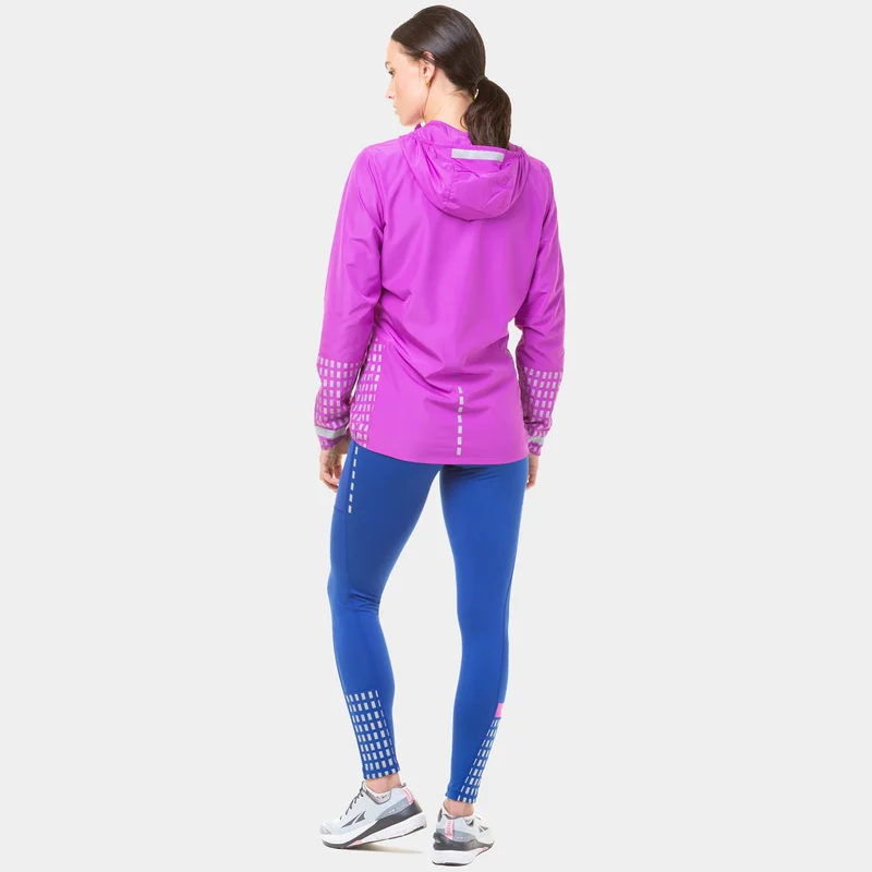Tech Afterhours Laufjacke Damen-Lila