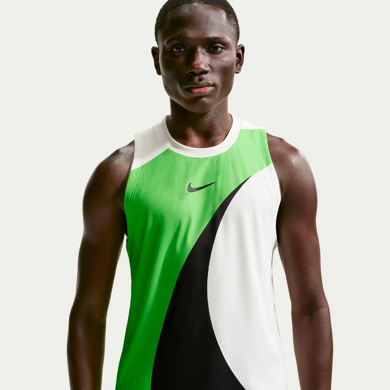 Carlos Alcaraz Court Dri-Fit Advantage Slam Tank-Top Herren-grün, weiß