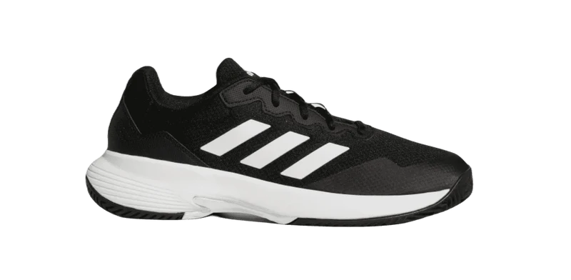 Adidas Gamecourt 2 Padel Shoes (Womens, Black/White)