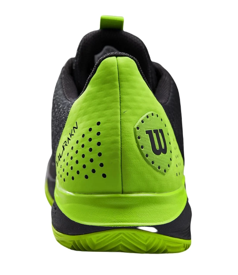 Wilson Hurakn Padel Shoes (Black/Jasmine Green)