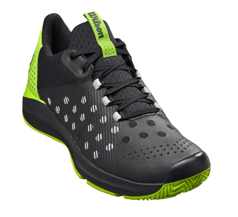 Wilson Hurakn Padel Shoes (Black/Jasmine Green)