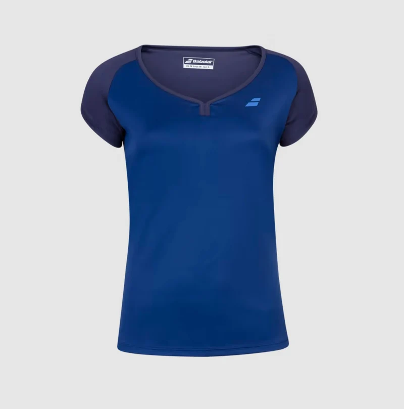 Babolat Play Cap Sleeve Women's Top (Dark Blue)