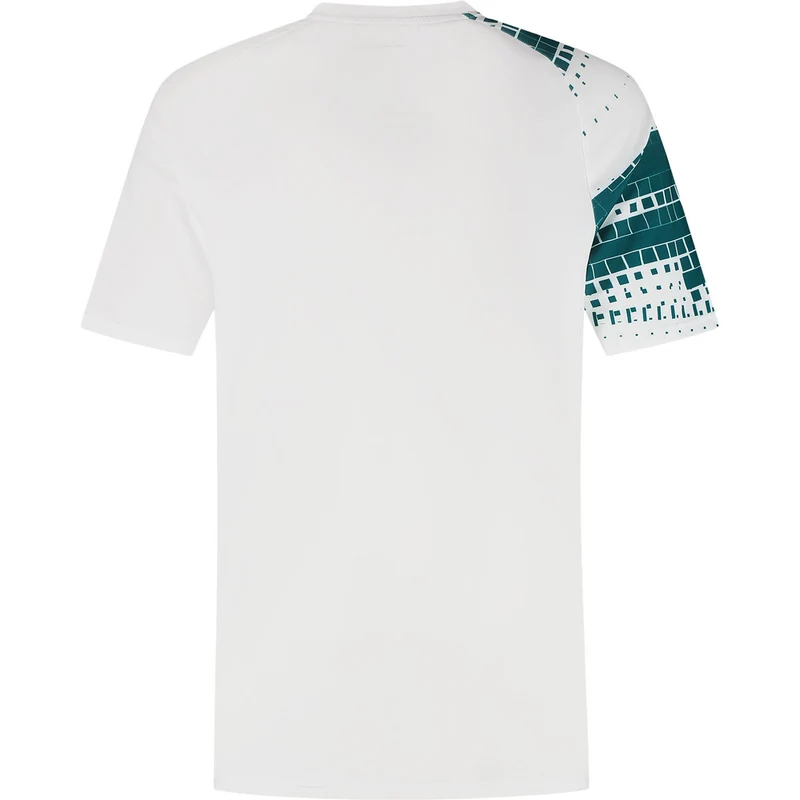 Dunlop Mens Game Tee White/Shaded Spruce
