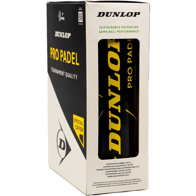 Dunlop Pro Padel Balls (2x3 st.)