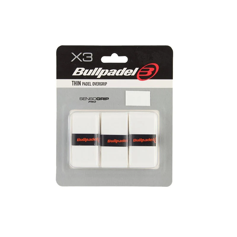 Bullpadel Overgrips Senso White 3 stuks