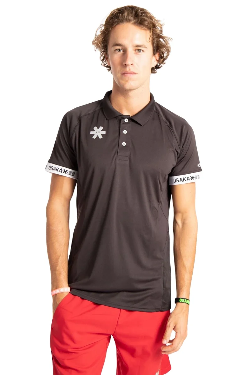 Osaka Men's Polo Jersey (Black)