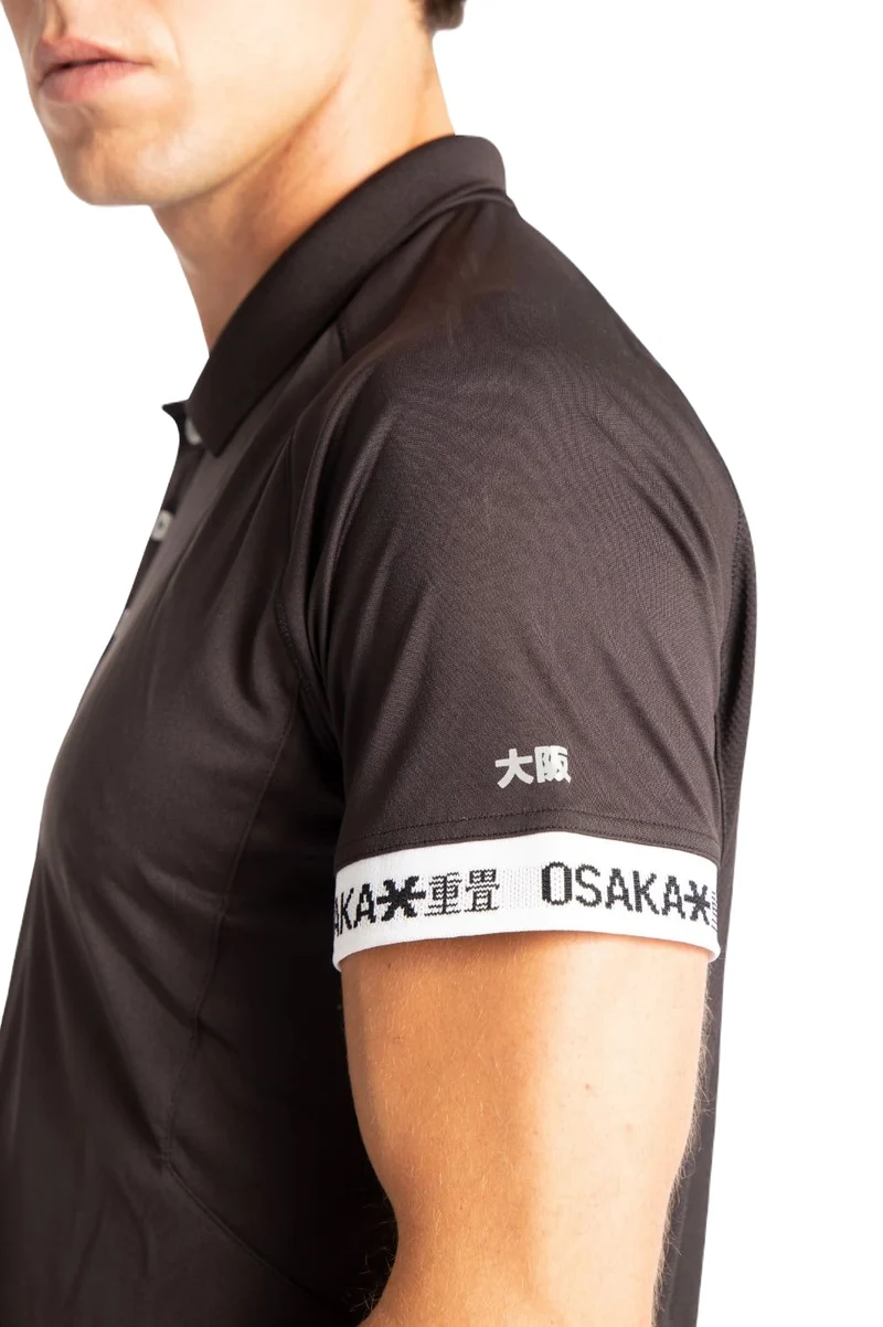 Osaka Men's Polo Jersey (Black)