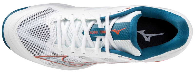 Mizuno Exceed Light CC Mens Padel Shoes (White/Orange)