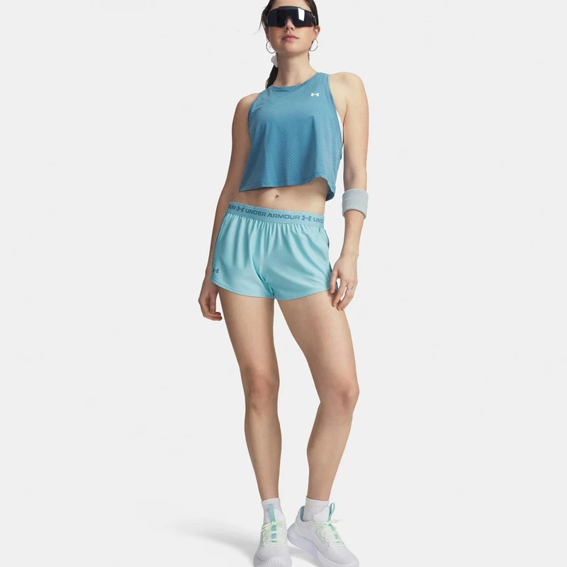 Tech Play Up Shorts Damen-blau, blau