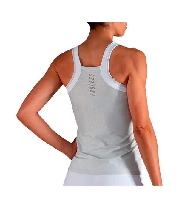 Camiseta Endless Zephyr Blanco/Plata
