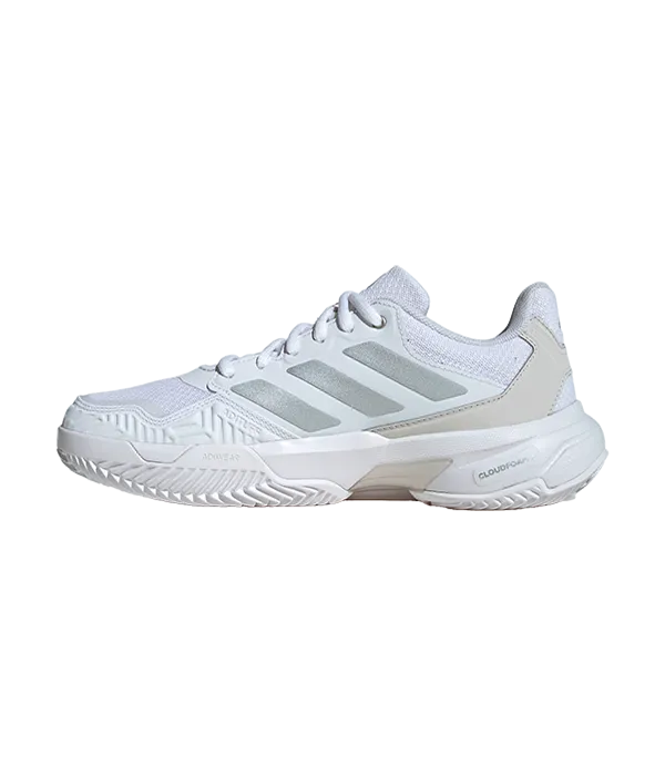 Zapatillas Adidas CourtJam Control 3 CL Mujer Blanco/Gris