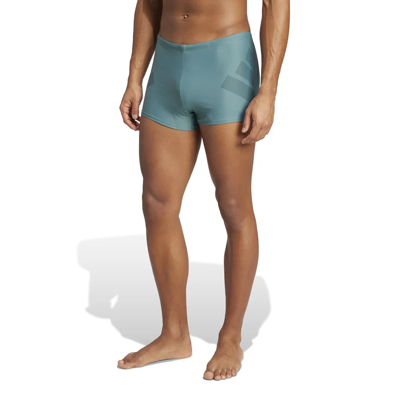 ADIDAS BIG BARS BOXER Badehose mit Infinitex
