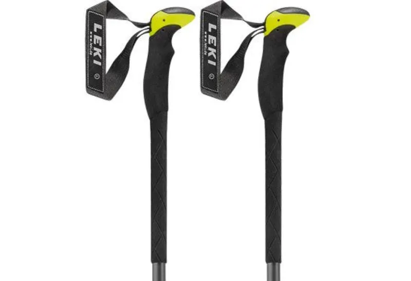Leki AERGON 2 Touringstöcke anthazit-weiß-gelb 110-150 cm