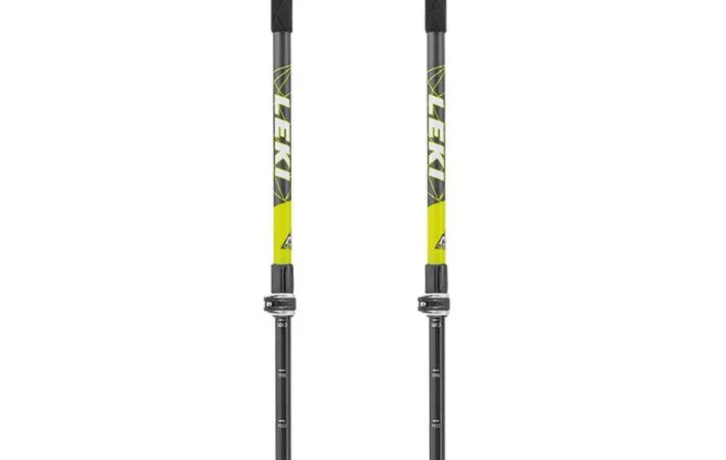 Leki AERGON 2 Touringstöcke anthazit-weiß-gelb 110-150 cm