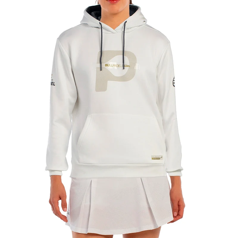 BULLPADEL AEREA Mujer Blanco PREMIER PADEL (Sudadera)