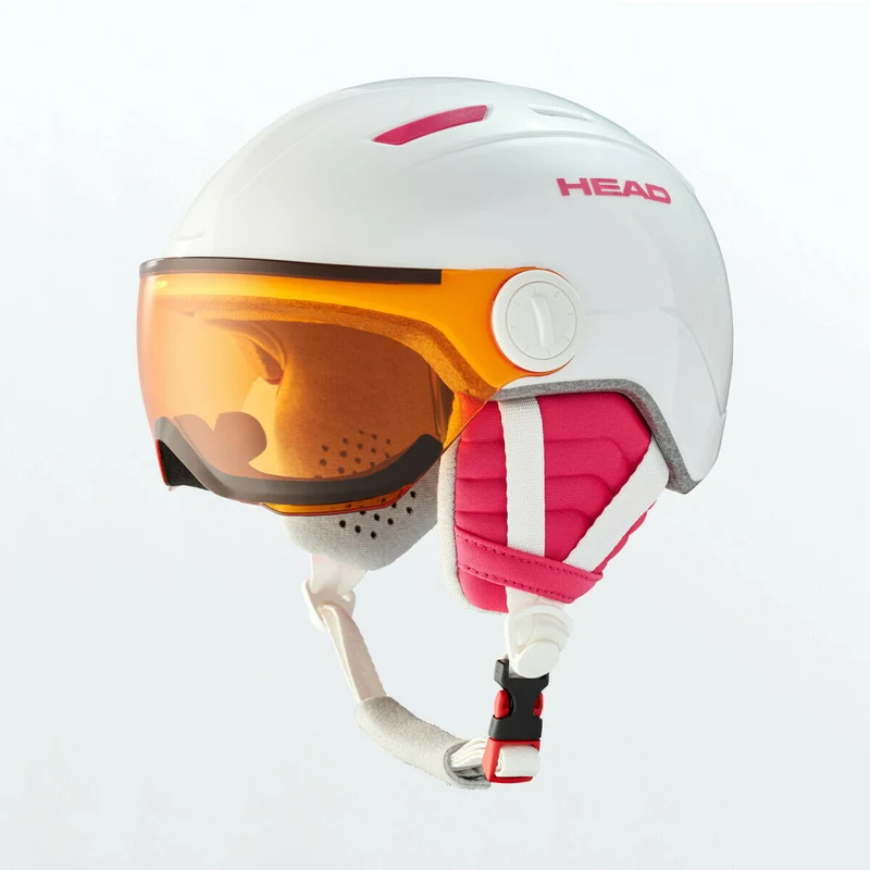 Head MAJA VISOR white XS-S Ski Snowboard Visier Helm