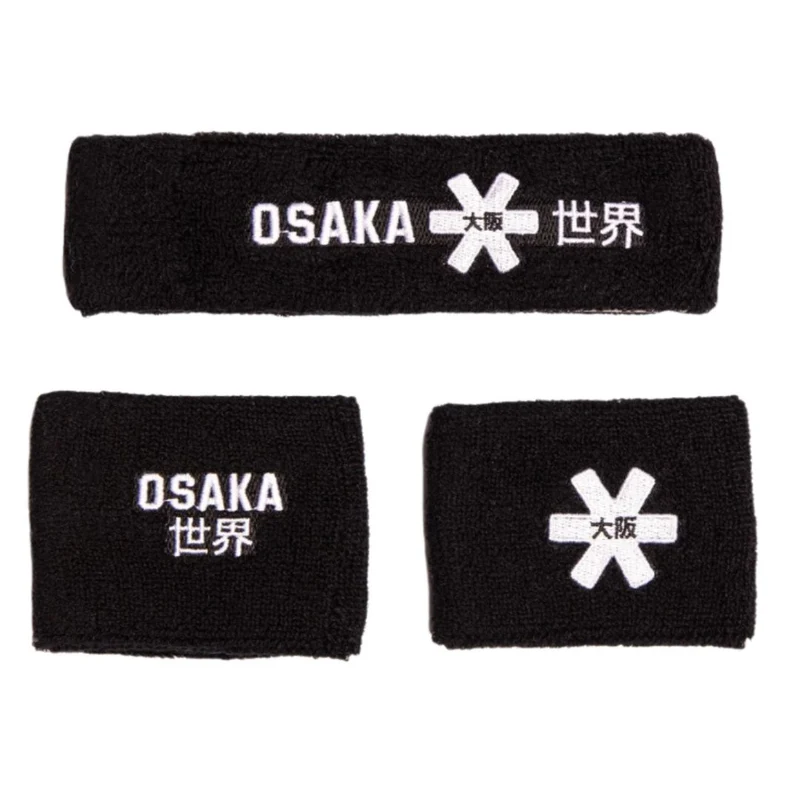 Osaka Sweatband Set (Black)