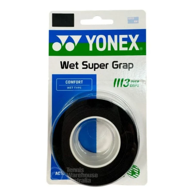 Yonex Super Grap 4-pak (Black)