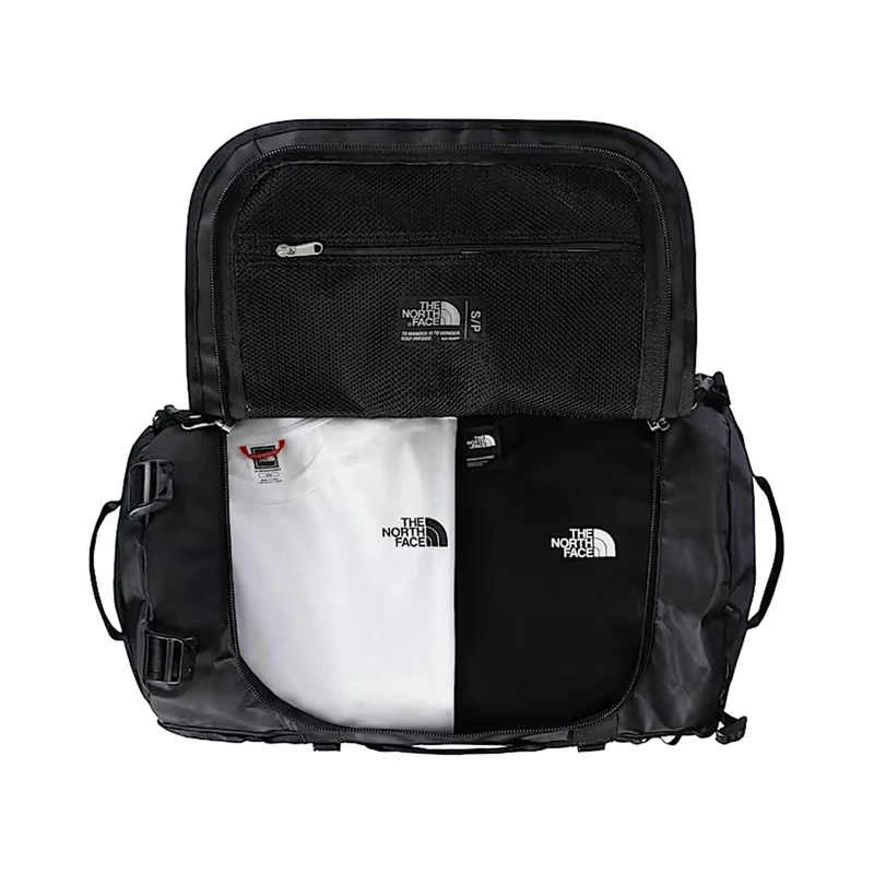 Base Camp Duffel S Sporttasche - schwarz, weiß