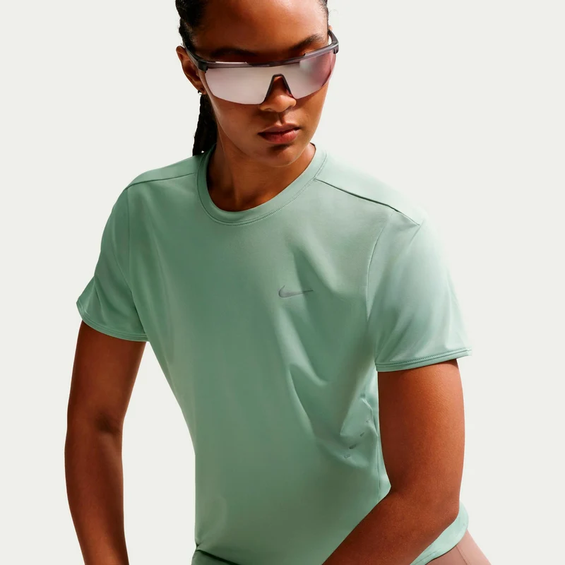 Swift Laufshirt Damen - hellgrün, silber