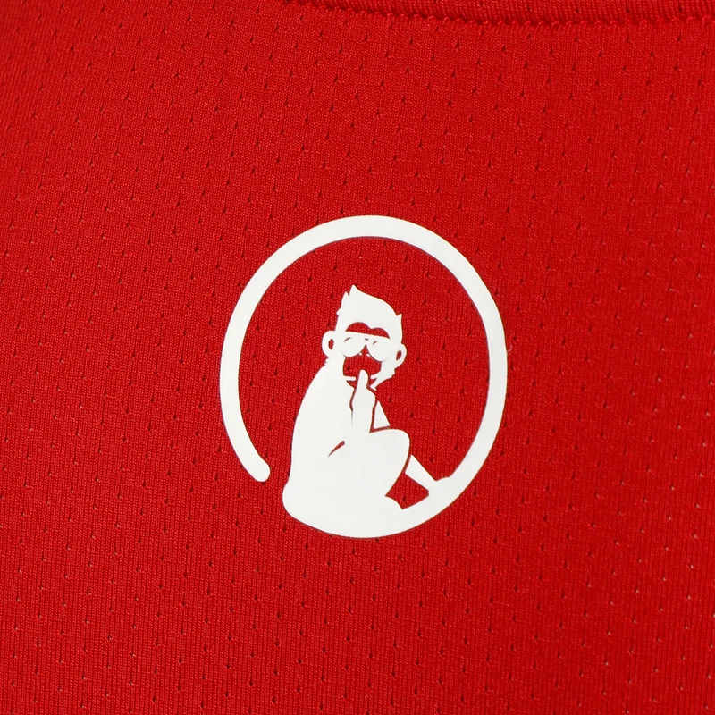 Receiver T-Shirt Jungen-Rot,Weiß