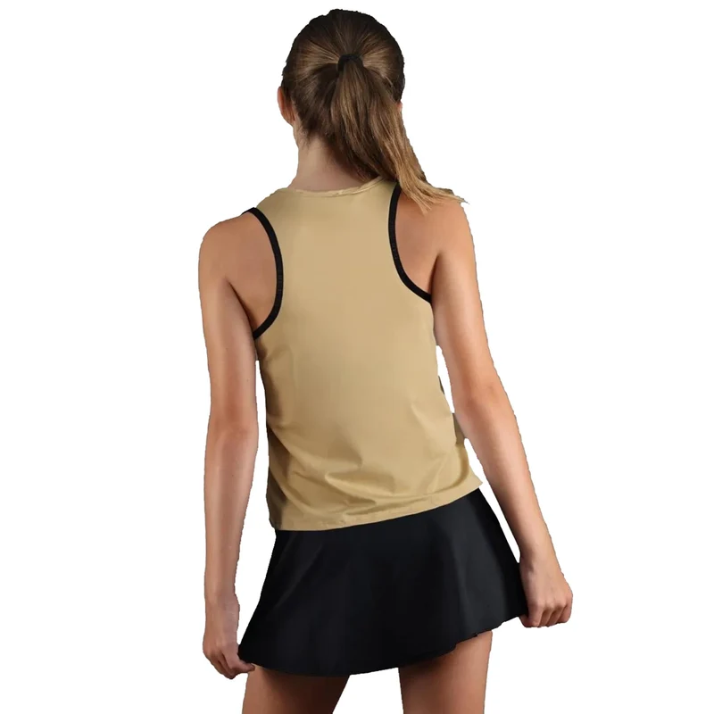 Court Tank-Top Damen-Gold