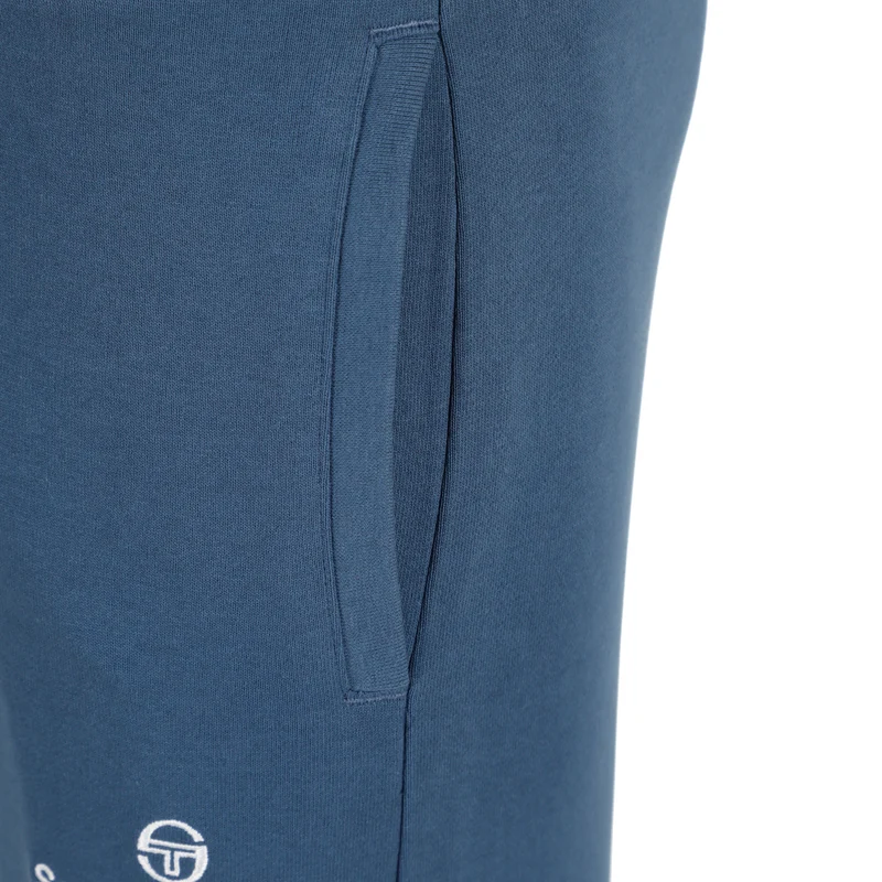 Bold 025 Fleece Trainingshose Herren - blau, weiß