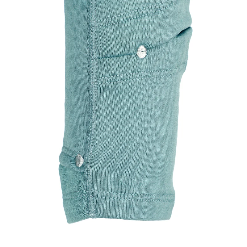 Road Winter 1/2 Zip Mid Layer Laufshirt Damen-Salbei