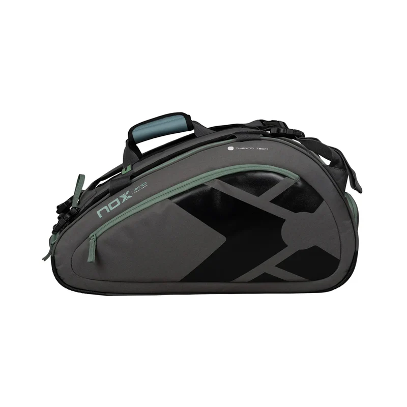 AT10 Team Padelschlägertasche-Grau,Schwarz