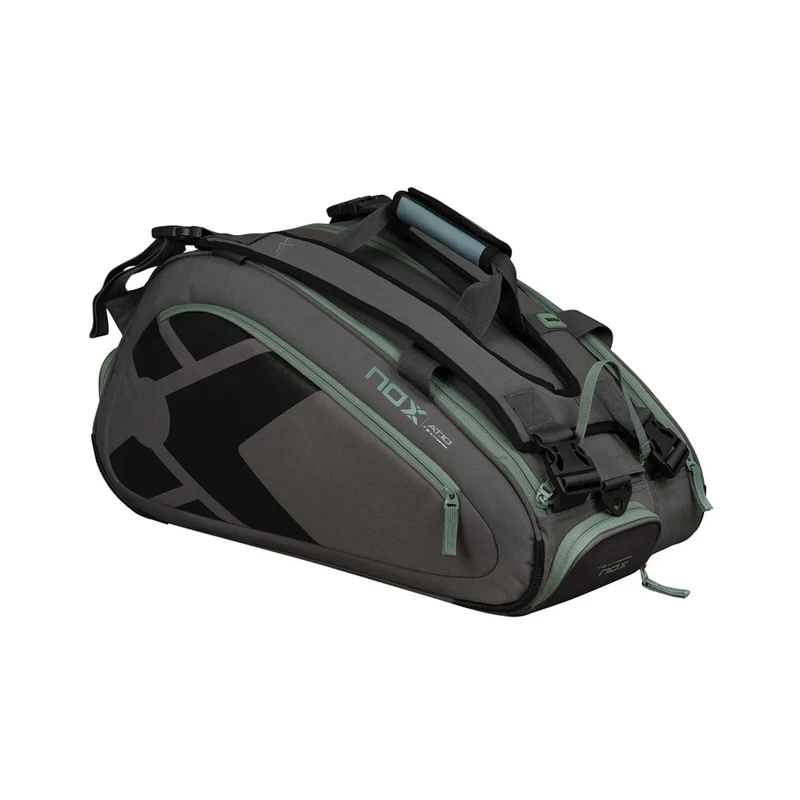 AT10 Team Padelschlägertasche-Grau,Schwarz