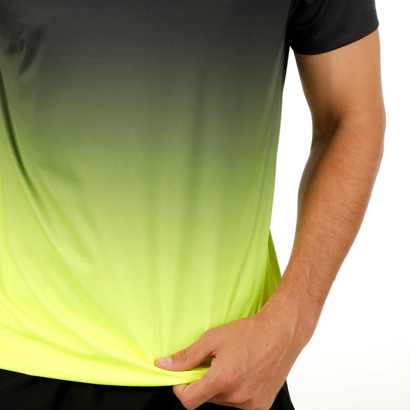 Night Flash T-Shirt Herren - schwarz, neongelb