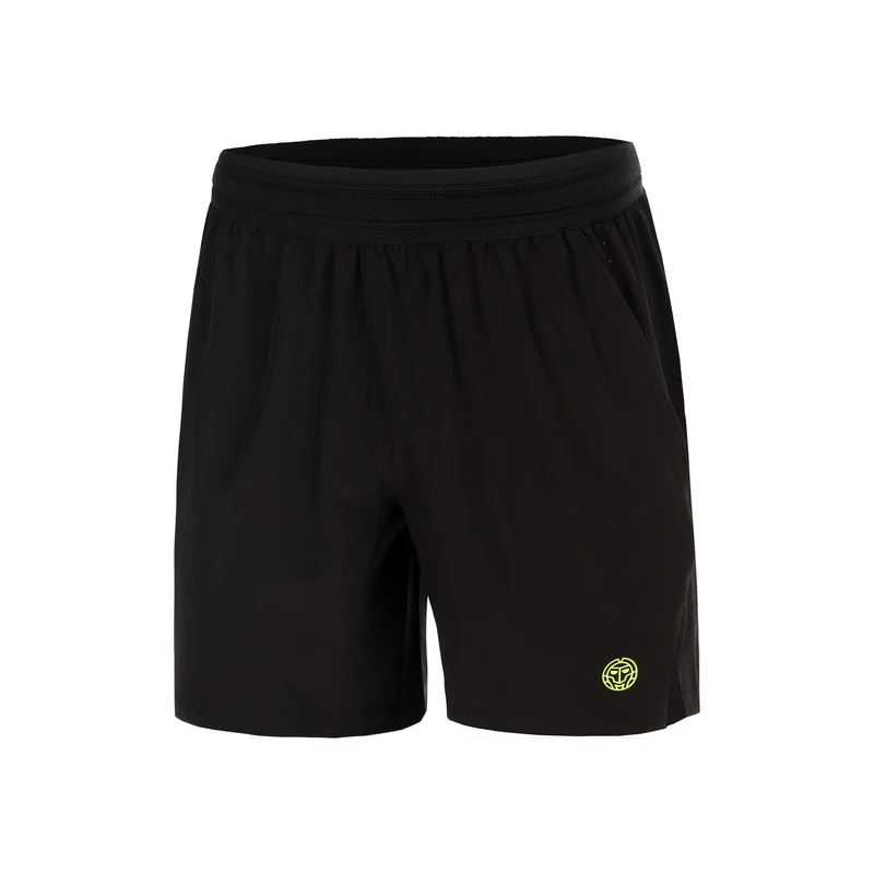 Night Flash Lasercut Shorts Herren - schwarz