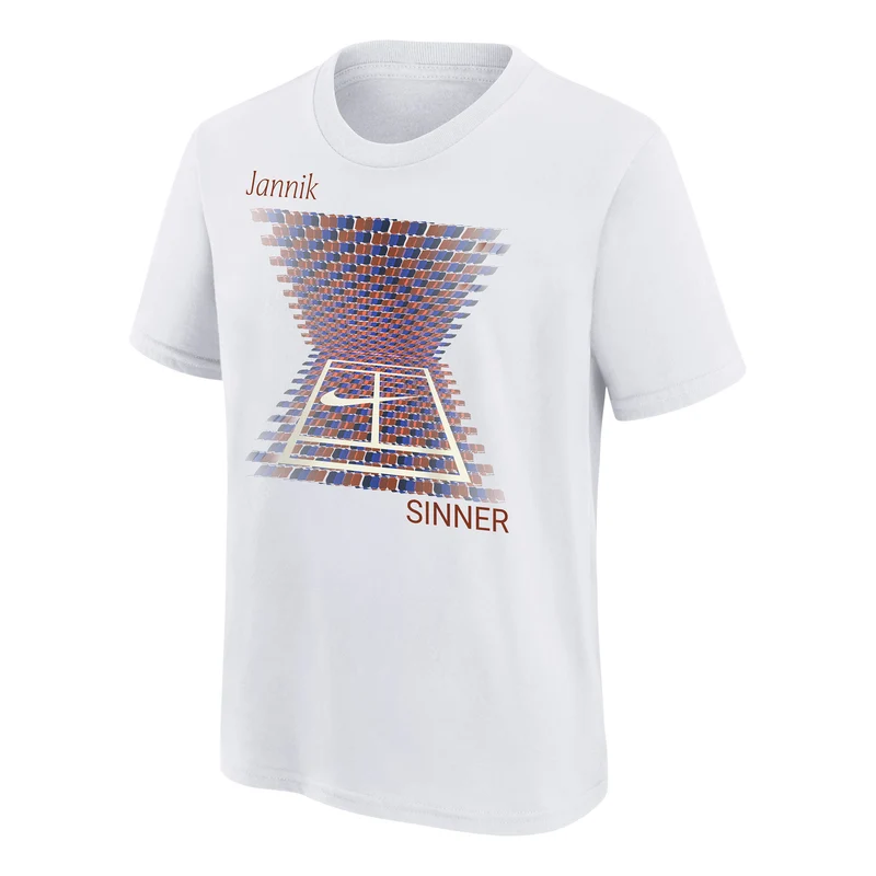 Jannik Sinner T-Shirt Herren-Weiß