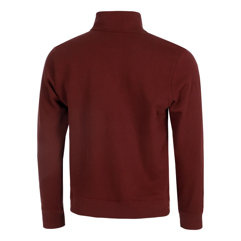 Tennis Club 1/2 Zip Mock Sweatshirt Herren-berry