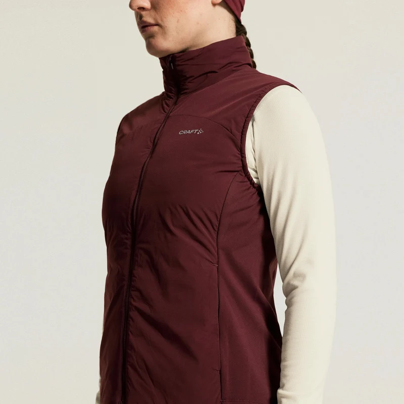 ADV Essence Laufweste Damen - dunkelrot