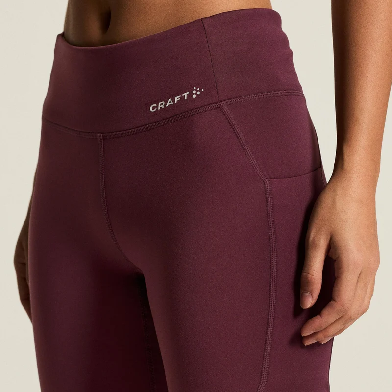 ADV Essence Warm Lauftight Damen - dunkelrot