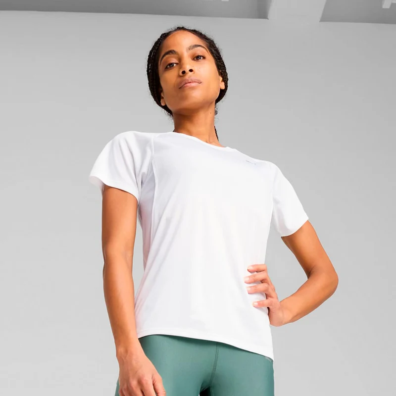 Velocity Laufshirt Damen - weiß