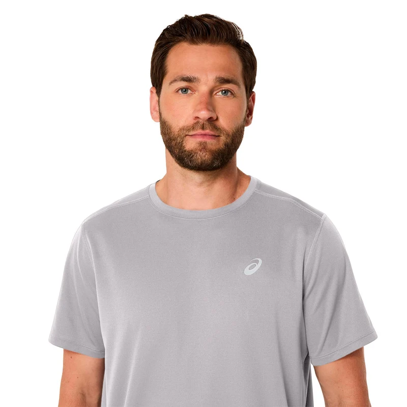 Core Laufshirt Herren - hellgrau