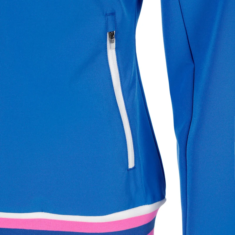 Tipping Trainingsjacke Damen - blau, weiß