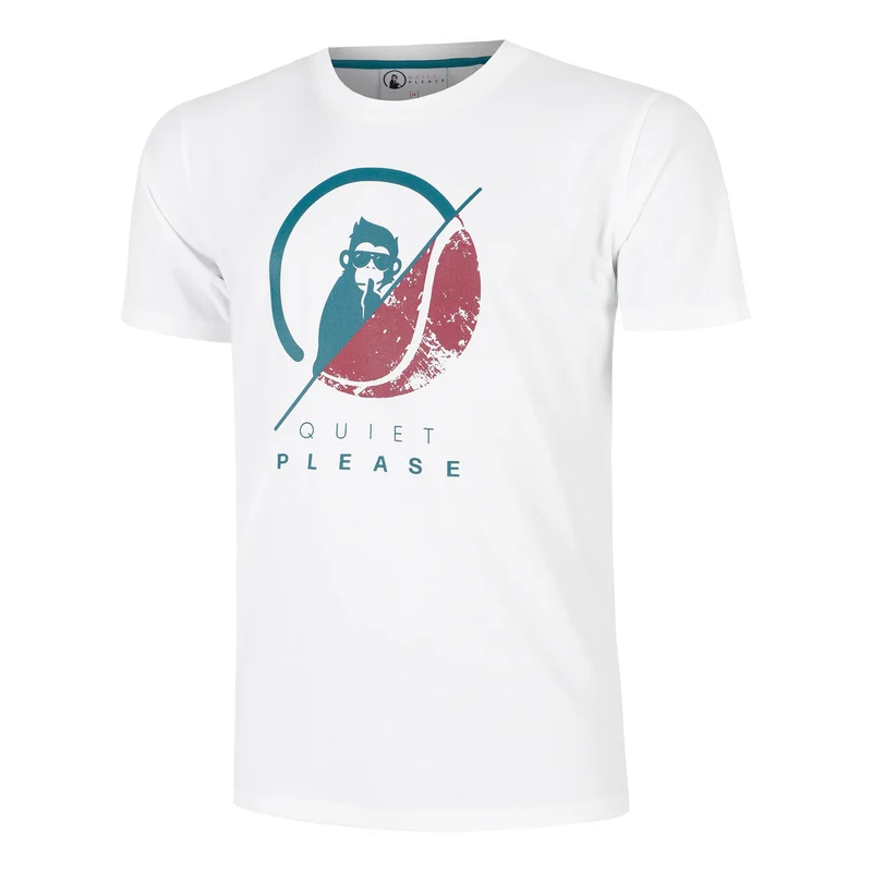 Create 40:40 T-Shirt Herren-Weiß,Mehrfarbig